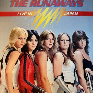 THE RUNAWAYS LIVE IN JAPAN マーキュリーレコード 日本フォノグラム株式会社 動作確認なし