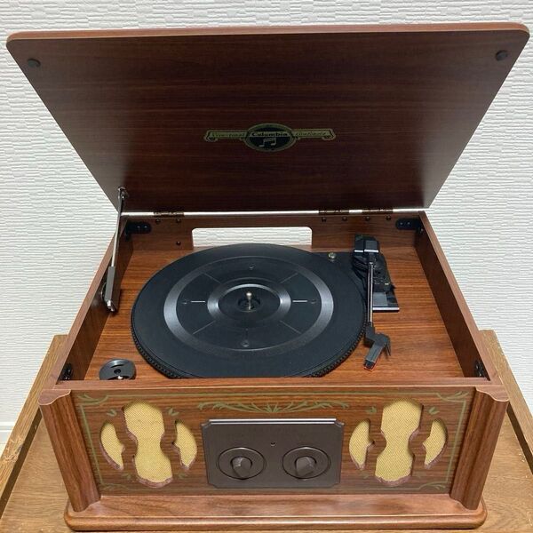 COLUMBIA コロムビア レコードプレーヤー GP-17 ジャンク扱い 昭和レトロ インテリア