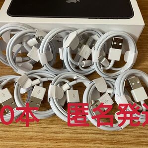 iPhone★充電器★ライトニングケーブル1m純正工場取寄品10本