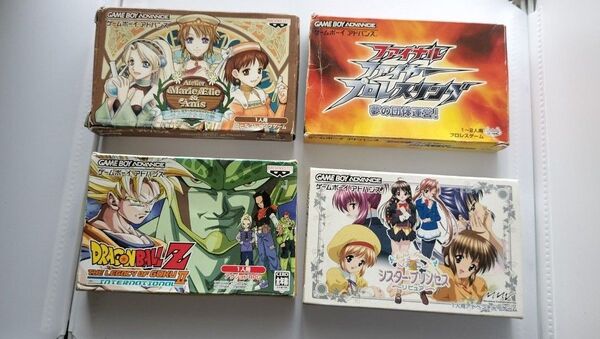 【レアまとめ】マリー、エリー、アニスのアトリエ、ファイナルファイヤープロレス、ドラゴンボールZ2.シスタープリンセスリピュアGBA