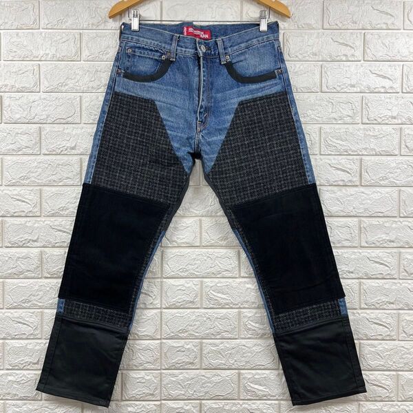 20AW ジュンヤワタナベ コムデギャルソン junya watanabe levi's 511 パッチワーク デニム XS