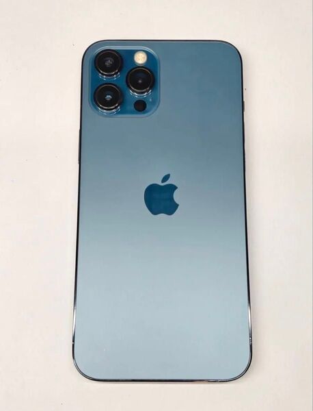 【容量100%】iPhone 12 Pro Max 256GB SIMフリー パシフィックブルー