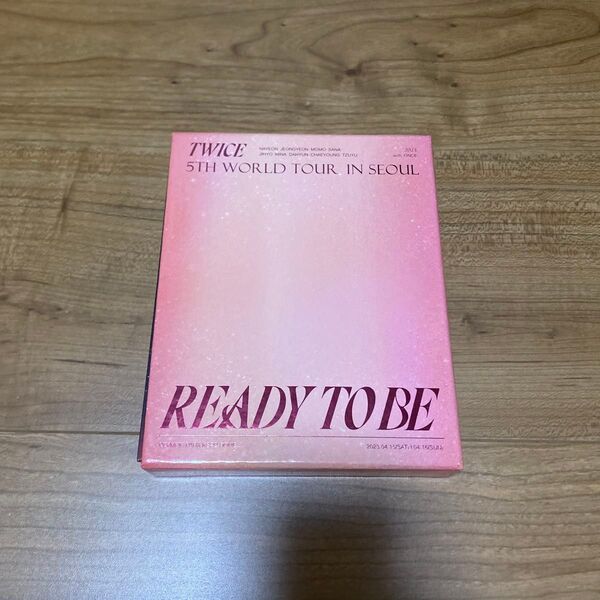 TWICE 5TH WORLD TOUR READY TO BE IN SOUL Blu-ray