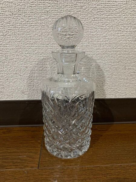 クリアカットガラスデキャンタ 約20cm