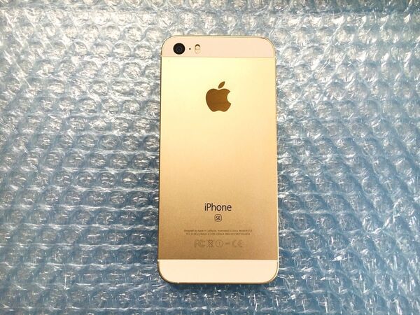 SIMフリー iPhoneSE 64GB Gold バッテリー100%