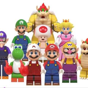 レゴ風 マリオ10体セット