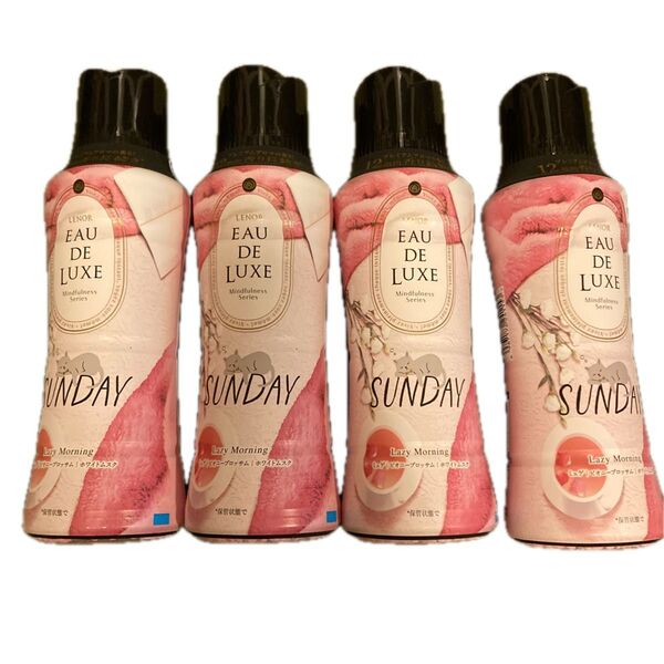 レノアオードリュクス マインドフルネスシリーズ アロマジュエル サンデー 本体 520mL P&G 4本