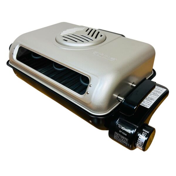 象印 フィッシュロースター 両面焼き プラチナ触媒 EF-VG40-SA ZOJIRUSHI 魚焼きグリル