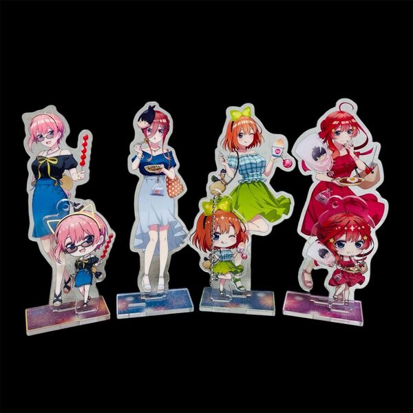 ひこくじ 五等分の花嫁∽ ~私と花火、見よ?~ アクリルスタンド 7種セット グッズ