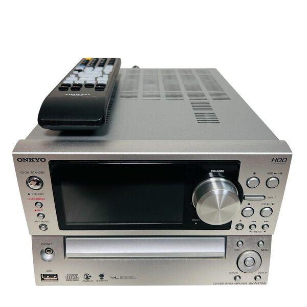 ONKYO CD/HDDチューナーアンプシステム BR-NX10A(S) オンキョー