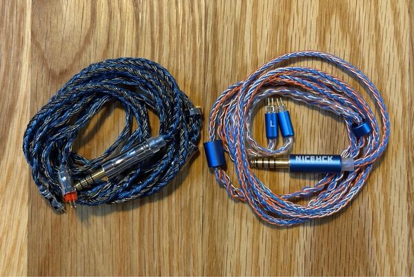 NICEHCK C23-2 とNICEHCK NewGarden 2pin 4.4mm