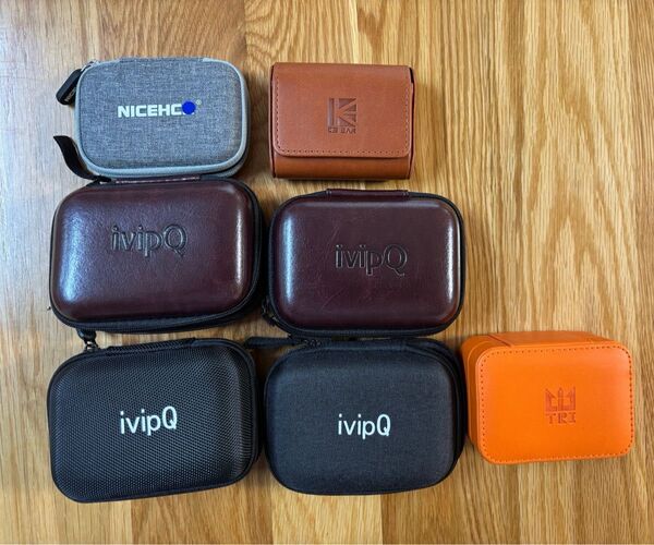 新品イヤホンケース7個セット ivipQ nicehckなど