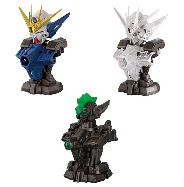 機動戦士ガンダム MSメカニカルバスト08 ウイングガンダムゼロ EW 全3種セット