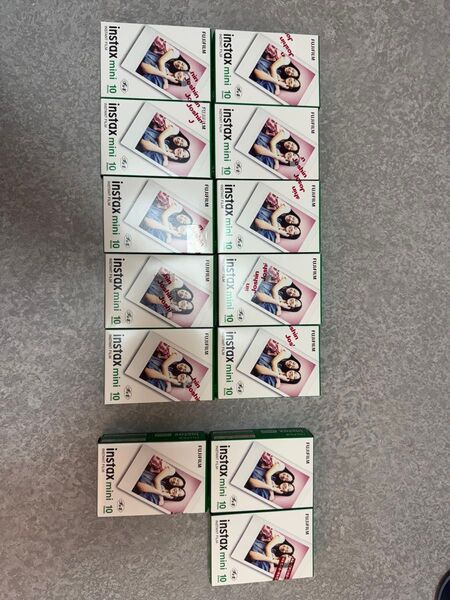 instax mini チェキフィルム10枚撮り×13個 まとめ売り FUJIFILM