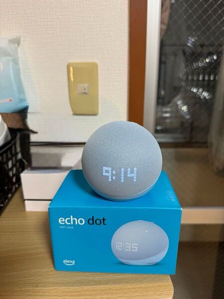 Echo Dot With Clock 第5世代 クラウドブルー