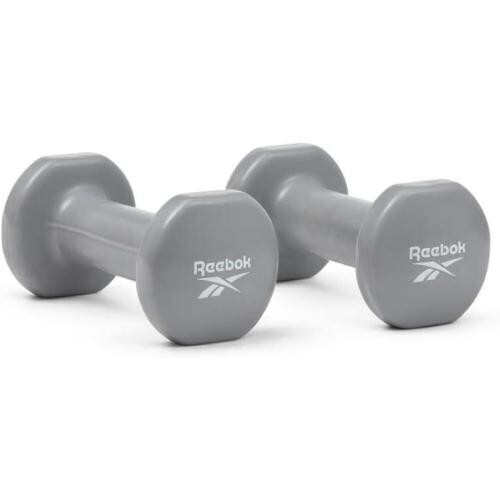 Reebok ダンベル 1kg 2個 セット 鉄アレイ 鉄アレー 筋力トレーニング 筋トレ ウエイト コーティング