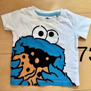 半袖 Tシャツ セサミストリート クッキーモンスター NEXT 70 73 ベビー服
