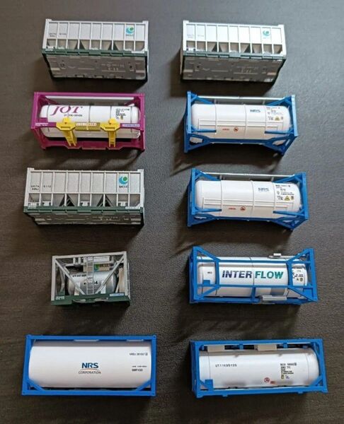 tomix 97944 JR DD51形(愛知機関区・さよなら貨物列車)セット ケース内付属のタンクコンテナ 10個セット 新品