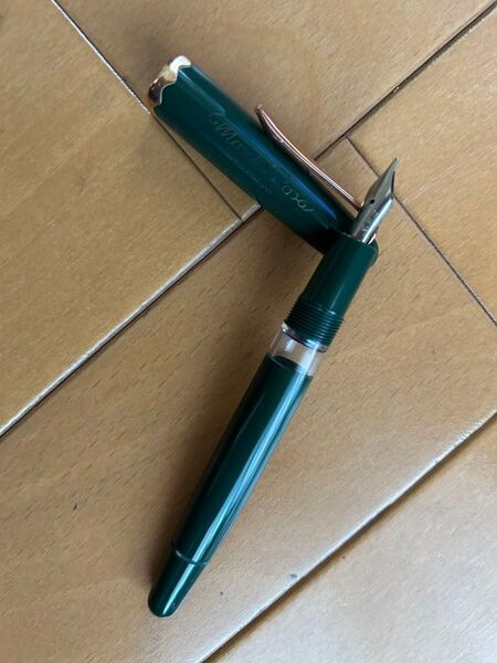貴重 モンブラン 万年筆 モンテローザ 緑