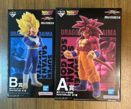 一番くじ ドラゴンボール VSオムニバス CROSS A賞 B賞 フィギュア MASTERLISE
