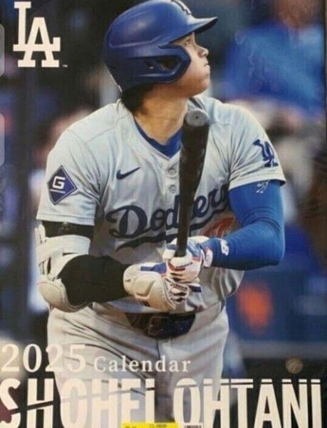 大谷翔平 2025年カレンダー ロサンゼルス・ドジャース