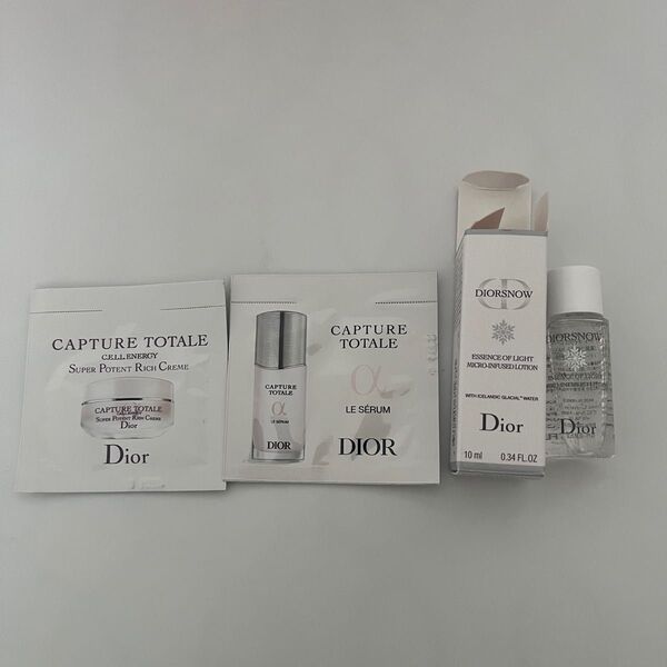 Dior 化粧水 美容液 クリーム サンプルセット 試供品