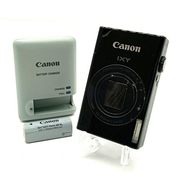 【動作確認済】Canon キャノン コンパクトデジタルカメラ IXY1 FULLHD PC1735 ブラック