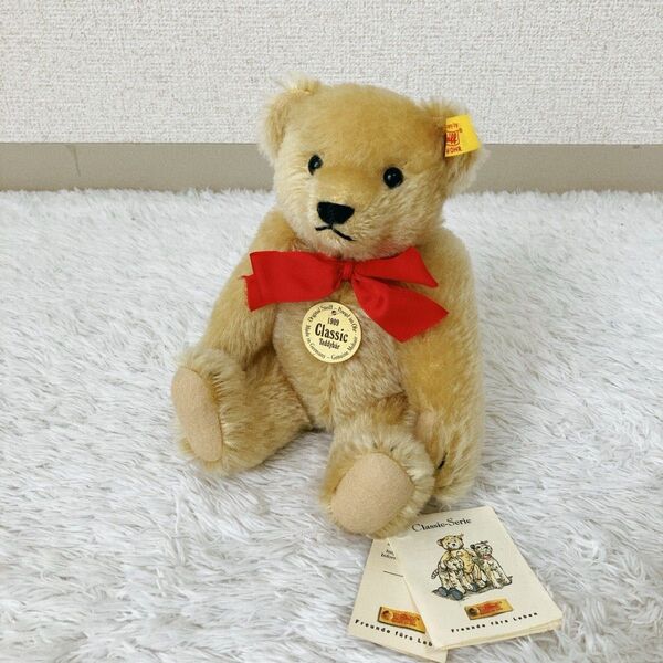 Steiff シュタイフ テディベア 1909 Classic タグ付き teddy bear ブラウン ベージュ