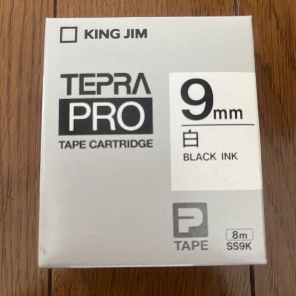 KING JIM キングジム SS9K テプラPRO 白カートリッジ P規格 SS9K