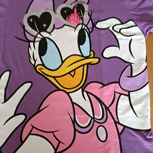 Disney デイジーダック Tシャツ パープル レディース