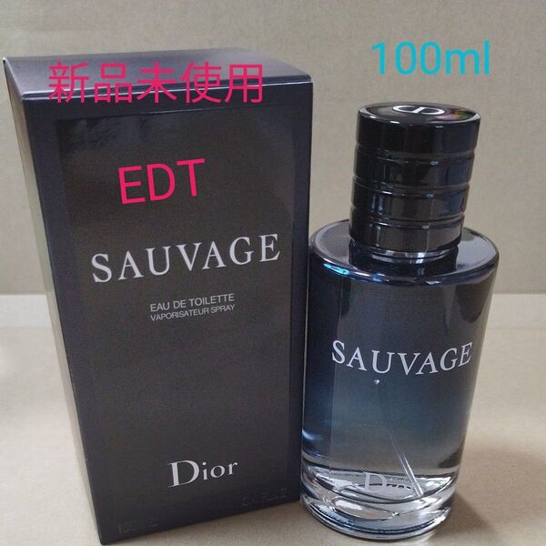 【新品未使用】Dior SAUVAGE EDT 100ml 香水 オードトワレ