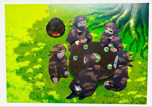 「タソガレドキ忍者のティータイムの段」忍たま乱太郎 映画 ドクタケ忍者隊最強の軍師 特典カード 来場者プレゼント 非売品