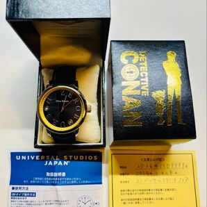 安室透 腕時計 シリアルナンバー付き USJ限定 名探偵コナン ほぼ新品 美品