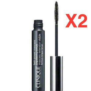 【新品】クリニーク ラッシュパワーマスカラ #01 ブラックオニキス 6ml x 2個