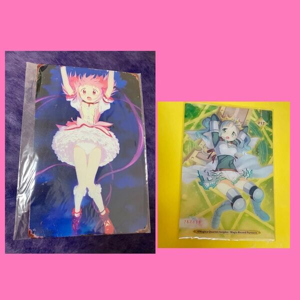 鹿目まどか キャンパスアート 二葉さな クリアカード