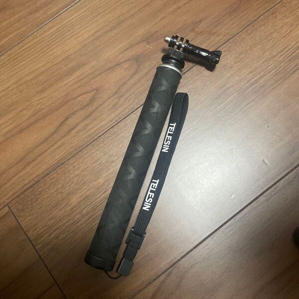 TELESIN GoPro用 防水自撮り棒, 84cm 延長ポール 調節可能 3段伸縮 軽量 持ち運び便利 旅行/ダイビング用