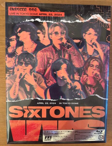 新品未開封 SixTONES VVS 初回盤 Blu-ray