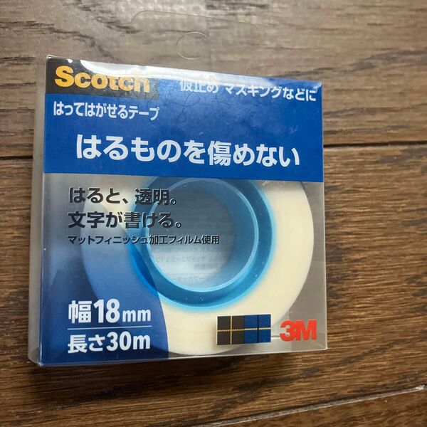 3M 貼ってはがせるテープ 18mmX30m 巻芯径25mm 811-1-18C