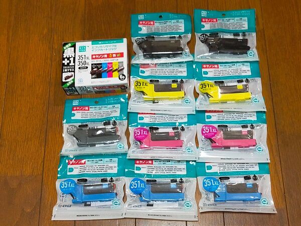 Canon 互換 BCI-351XL+350XL/6MP(計17個組)