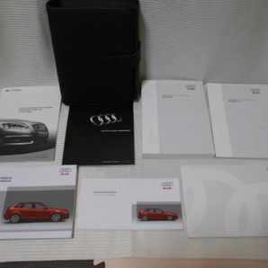 ☆アウディ AUDI A3/S3 純正 2009年7月 取扱説明書 取説 一式☆B1905-11-15