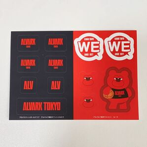 アルバルク東京 ステッカー ルーク Bリーグ バスケ