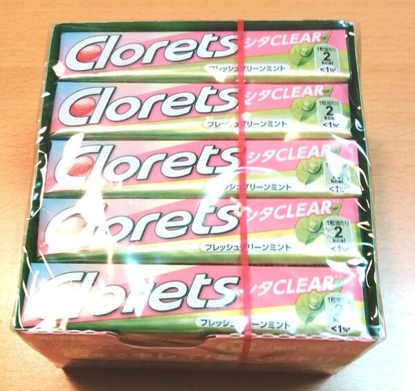 モンデリーズ クロレッツ シタクリア フレッシュグリーンミント 14粒×20個