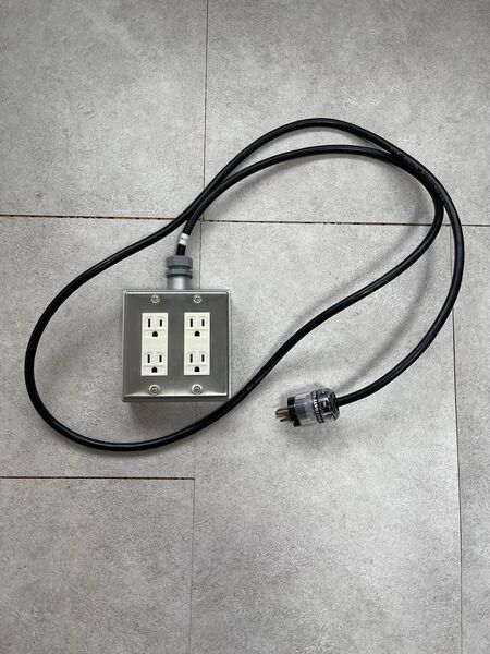 プロケーブル PRO CABLE 電源タップ 超越重鉄タップ 4個口 2m