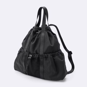 ブラック トートバッグ 黒 2way 新品タグ付き gu