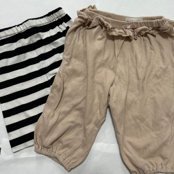 ハーフパンツ 子供服 ベビー服 保育園着 七分丈 パンツ ズボン 西松屋 バースデー しまむら