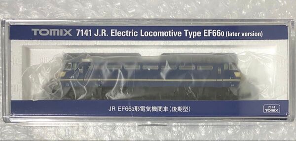 TOMIX 7141 JR EF66-0形電気機関車(後期型)