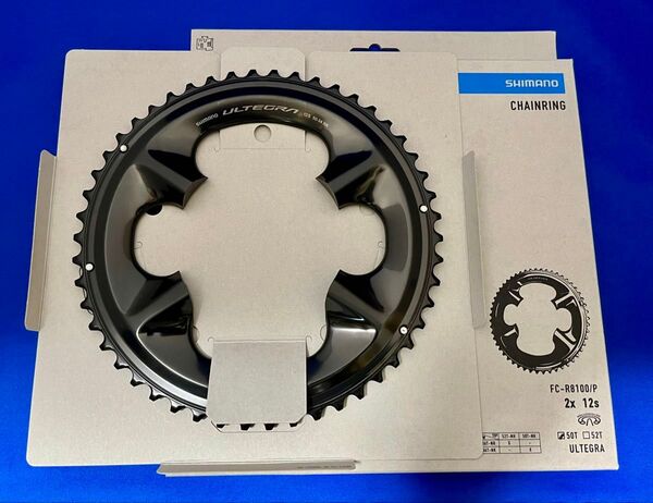 【新品未使用】SHIMANO ULTEGRA FC-R8100 チェーンリング50-34T