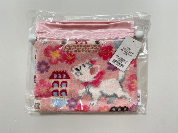 【新品】フェイラー シャアラモード 巾着 マリーちゃん おしゃれキャット FEILER ラブラリーバイフェイラー ディズニー