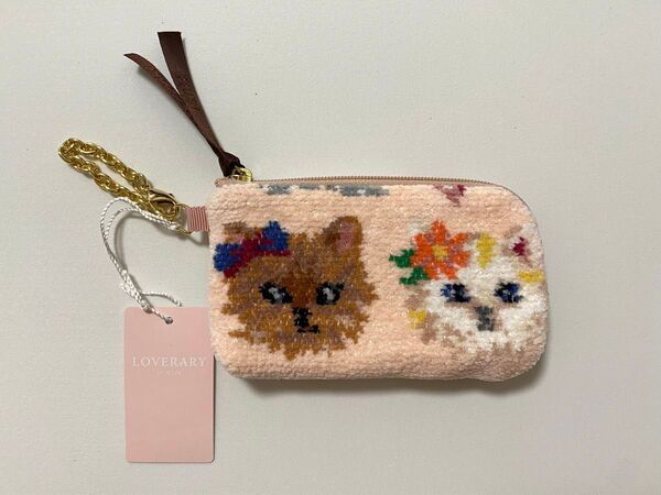 【新品】ラブラリーバイフェイラー ラブラリープリティーキャッツ カードポーチ キーポーチ 猫 FEILER フェイラー