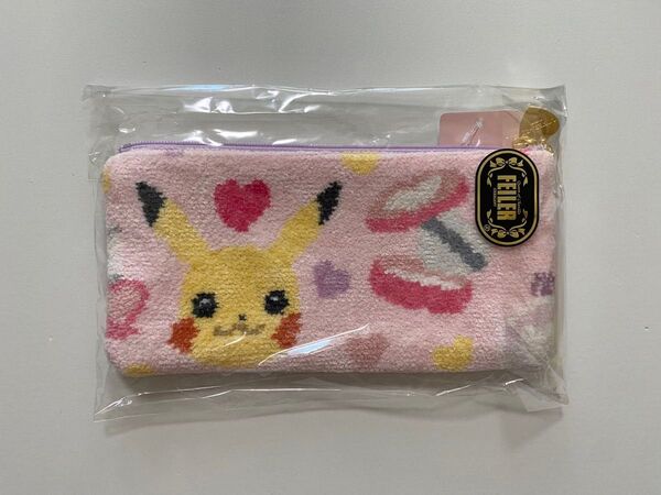 【新品】ラブラリーバイフェイラー ポケモンラブリーコスメ フラットポーチ ピカチュウ フェイラー